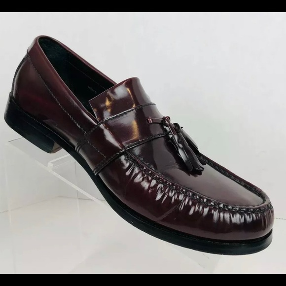 Cole Haan Men’s Tassel Loafer Size 11M Burgundy - Picture 3 of 3